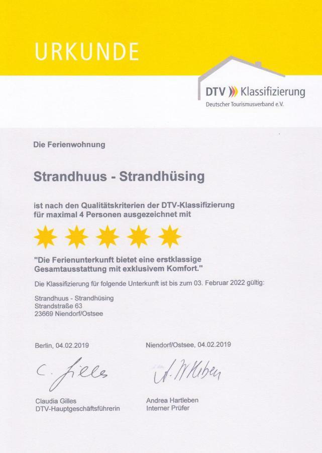 Strandhuus - Urlaub Aan De Ostsee Timmendorfer Strand Exterior photo